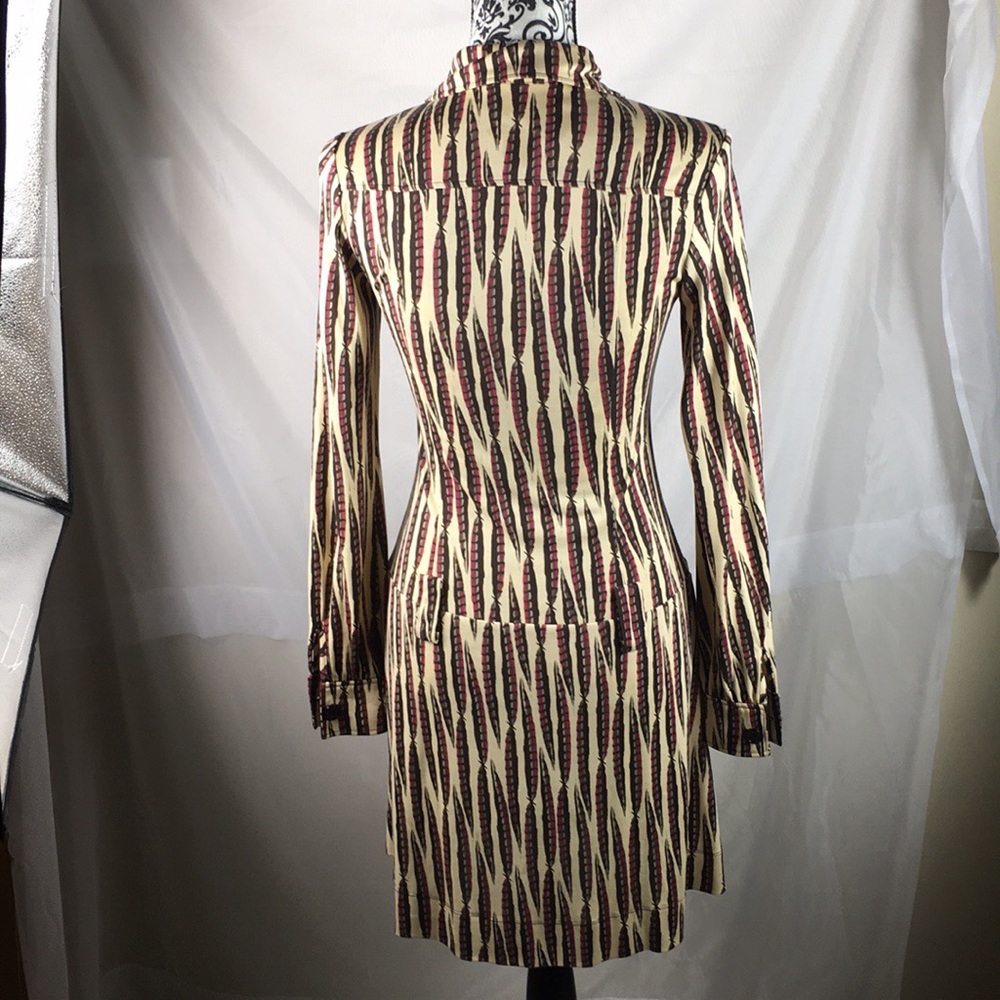 Diane Von Furstenberg Silk Sheena Dress Size 2 - Picture 3 of 8
